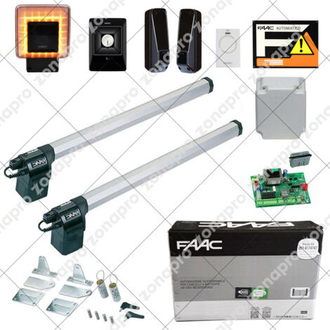 Faac Kit Puerta Doble Batiente 230V 412 ECOKIT 105632445