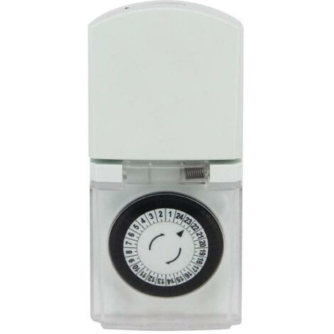 Electraline 3333 Kit De 3 Unidades, Programador Temporizador Mecánico Diario, 3680 W, 250 V