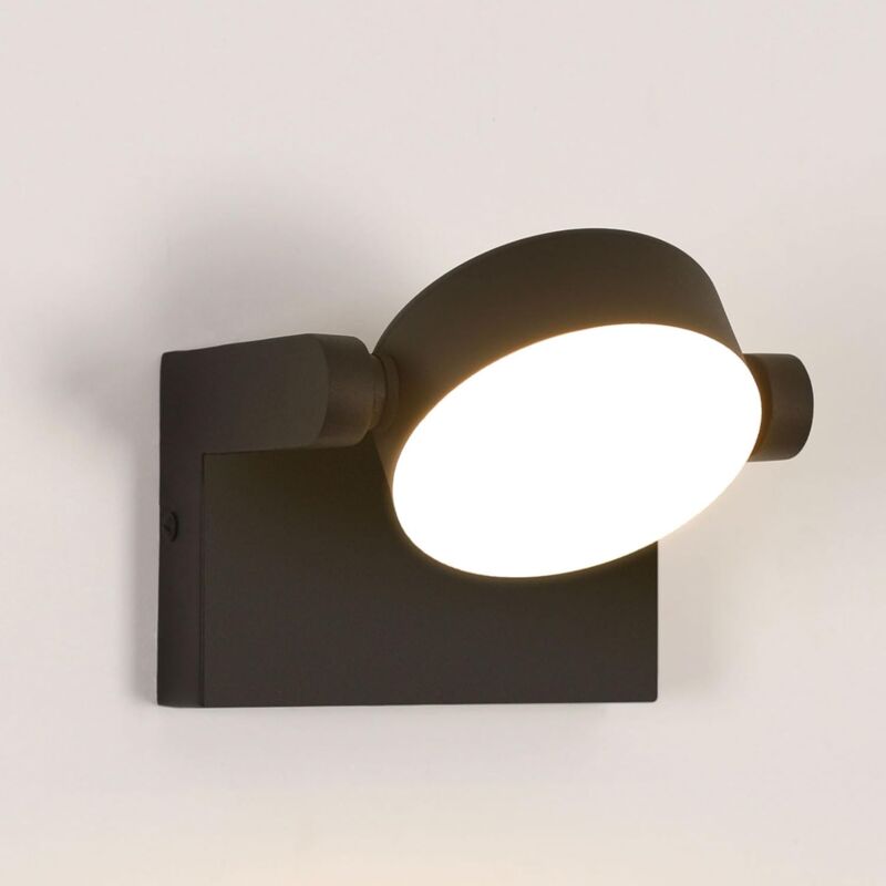 Klighten 2 pezzi LED luce da parete esterna, 24W, 3000K