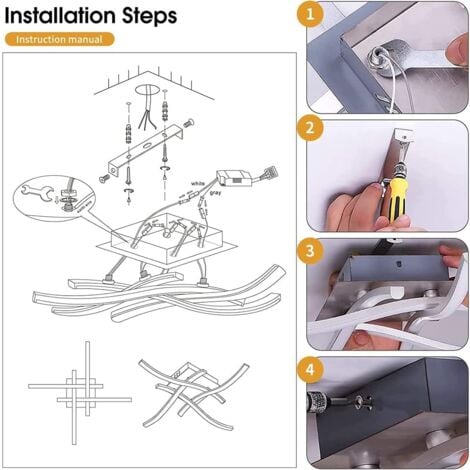 MODERNA PLAFONIERA A LED camera letto soffitto dimmerabile telecomando  lampada EUR 81,49 - PicClick IT