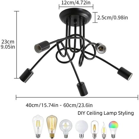 Lampade nere in cucina