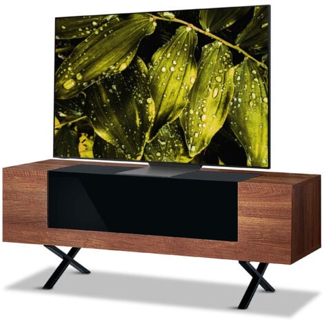 Homeology ADONIS Walnut with Black Contrast Beam-Thru Remote Friendly ...