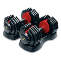 Strongology Urban25 Pair Home Fitness Black Red Adjustable Smart Dumbbells from 2.5kg upto 25kg Training Weights