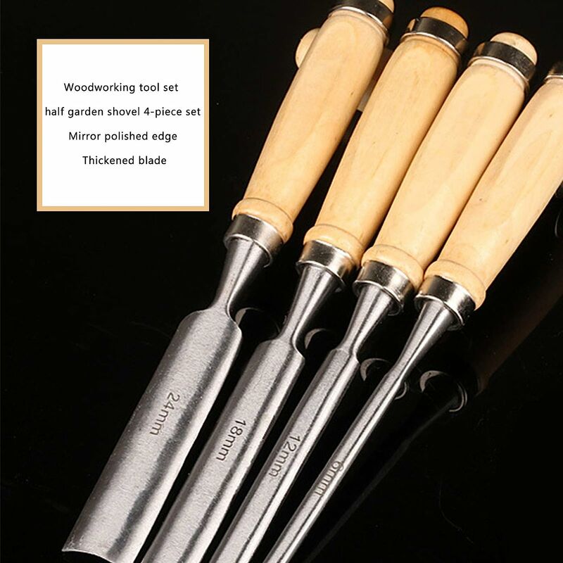 Chisel Flat Woodworking Chisel Steel Chisel Carving Chisel Carpenter Wood  Chisels Tool Woodworking Tools Set Carving Flat Shovel, Today's Best Daily  Deals