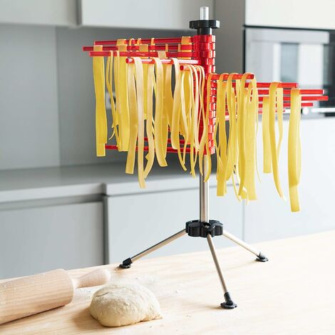 Italian Pasta Drying Rack, Handheld Foldable Spaghetti Noodle Rod