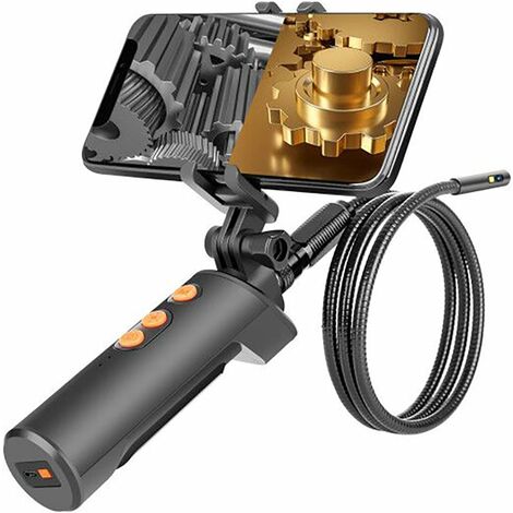 Endoscopes industriel 1080P HD boroscope inspection caméra serpent
