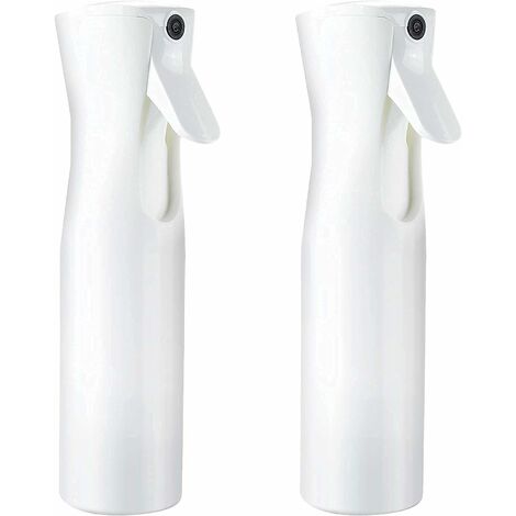 Refillable hairdresser face spray. Empty Water Mist Spray Bottle Mist Spray Empty Refillable for Cleaning Hair Spray Hairdressing Product Falcon Plant (300ml (2 Units))