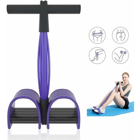 Pilates bar kit with Resistance Bands for Home Workout, Pilates Equipment  with Upgraded 3in1 Workout bar & 6 Exercise Resistance Bands, Pilates bar