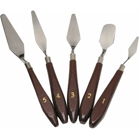 10pcs/Set Professional Palette Knives Multi Types Art Supplies For