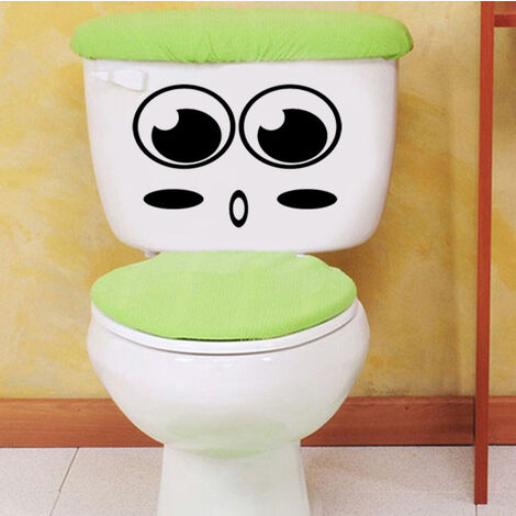 Luminous Villain Toilet Stickers, Clean Your Piss Funny Decals, Glow in The  Dark Vinyl Wall Art Sign Decor, Removable Toilet Seat Quote Murals for