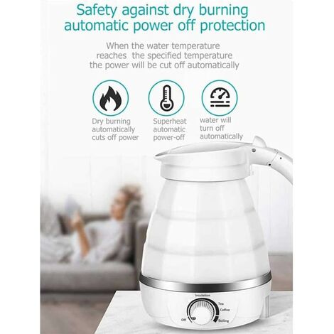 Foldable travel 2024 electric kettle