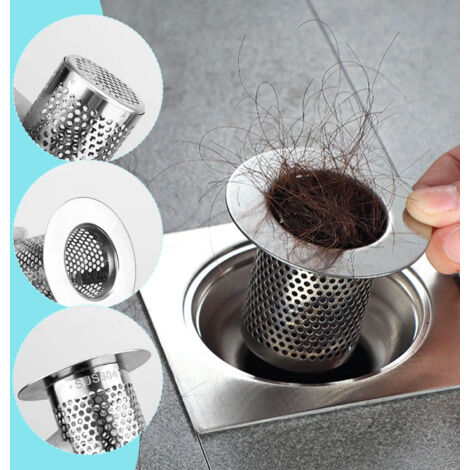 Rollo De Filtro Atrapapelos Para Ducha - 10 Cm Ancho X 10 M Largo, Autoadhesivo, Para Desagües De Baño, Cocina Y Balcón