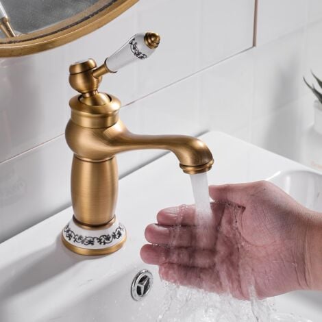 Grifo Lavabo, Monomando Lavabo Agua Fría y Caliente, Grifos