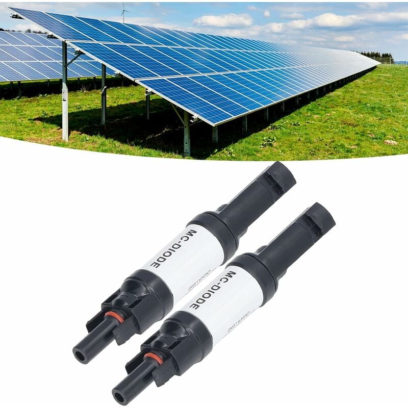 1000V Solar Photovoltaik Stecker, integriert mit IP68 wasserdichten Solar Photovoltaik  Sicherungshalter (30A)