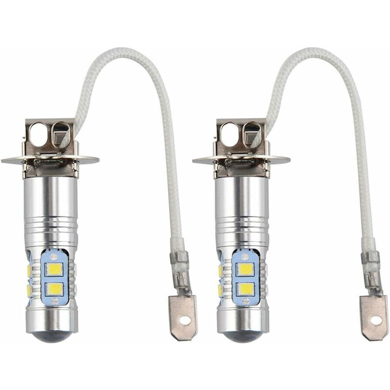 Kaufe 2x H3 H1 30-SMD 4014 LED-Lampen XENON Weiß 6500K -  Auto-Nebelscheinwerferlampe 12V