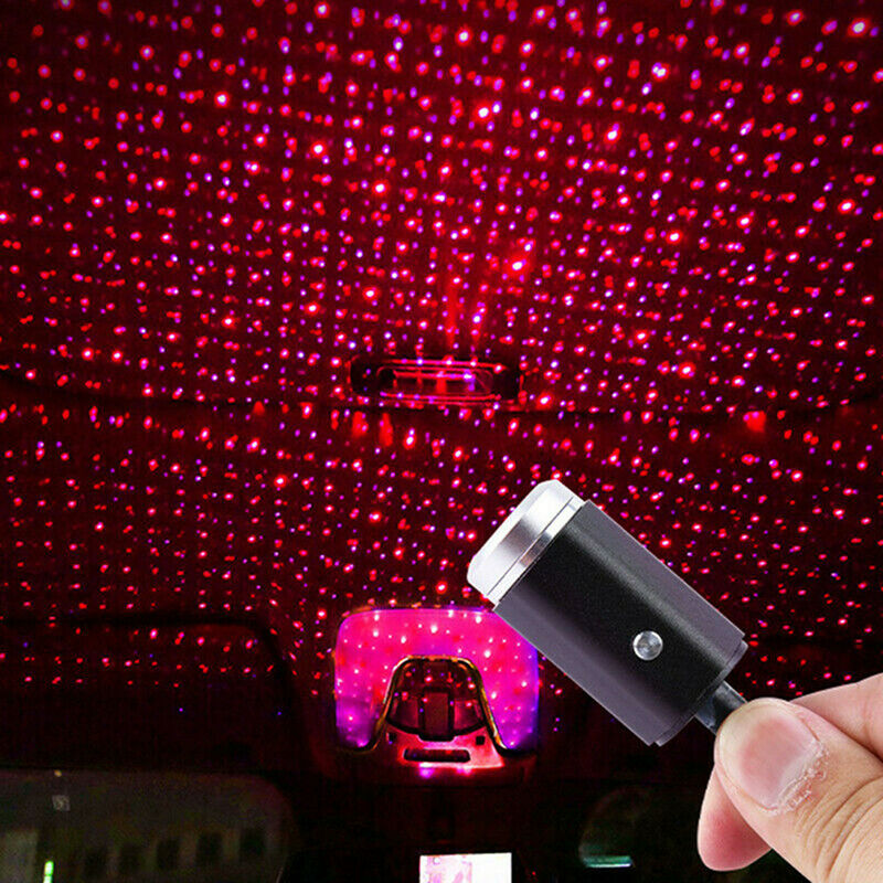 Tragbares Mini USB Licht LED Auto Innenraum Atmosphäre Licht Dekoration  Farben