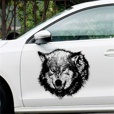 Tattoo Wolf Aufkleber Motorräder Sticker Vinyl Aufkleber für Auto