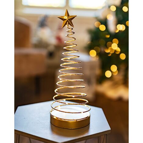 Weihnachtsbaum Ornament Indoor LED Festliche Dekoration Spirale