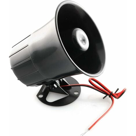 12V Sirene Horn Verdrahtete Alarm im Freien Laute Horn Sound Sirene für  Home Alarm System Sicherheit