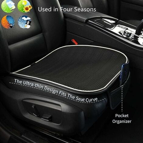 Universal PU Leder 3D Auto Sitzauflage Sitzbezüge Sitzkissen Sitzmatte  Matte Pad