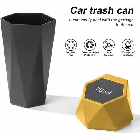Mini Auto Mülleimer, kleiner automatischer tragbarer Mülleimer mit