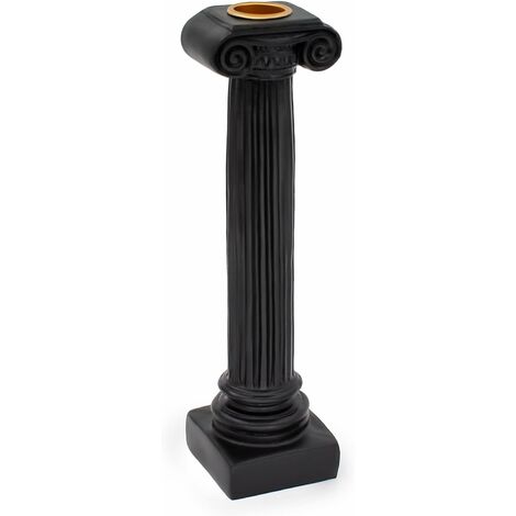 Griechischer Stil Harz Taper Kerzenhalter, elegante römische Säule