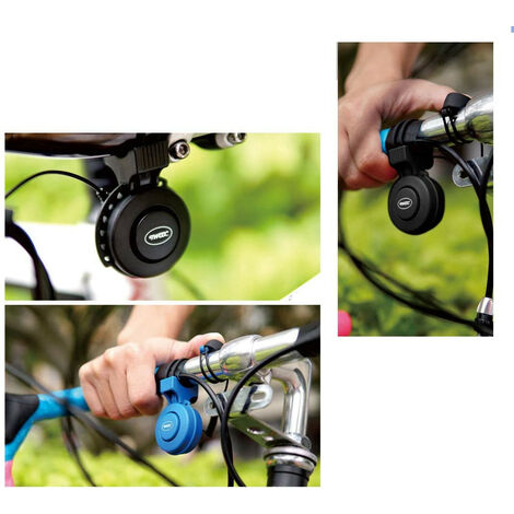 Elektrische Fahrradhupe Elektronische Fahrradklingel 100-120 DB Wasserdicht  4 Tonmodi