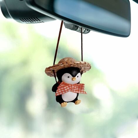 Bus-Rückspiegel-Zubehör Sorgloser Pinguin-Anhänger Super süß