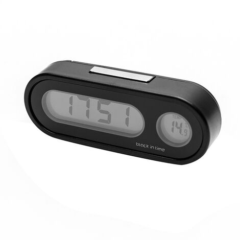 Auto Digitaluhr Temperaturanzeige Elektronische Uhr Thermometer Auto  Elektronische Uhr