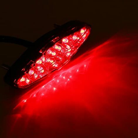 12V 15 LED Motorrad Bremsstopp Rücklicht Blinker Licht