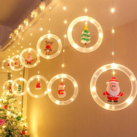 kreative led innen- lichter pendelleuchten weihnachtsdekoration und weihnachtsbaum festival lichterketten lichterketten außenbühnenlayout lichter