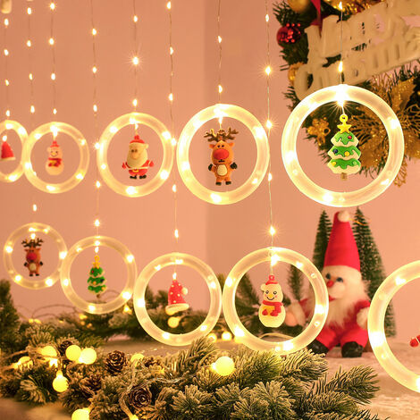 außenbühnenlayout pendelleuchten weihnachtsbaum kreative weihnachtsdekoration lichterketten und lichterketten lichter led innen- lichter festival