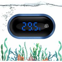 Aquarium Thermometer mit Touchscreen Display, LED Digital Wasser