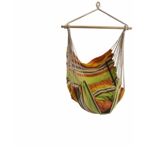AMACA IN COTONE BRAZIL 200x80CM RESISTENTE 130KG DONDOLO LETTINO SOSPESO