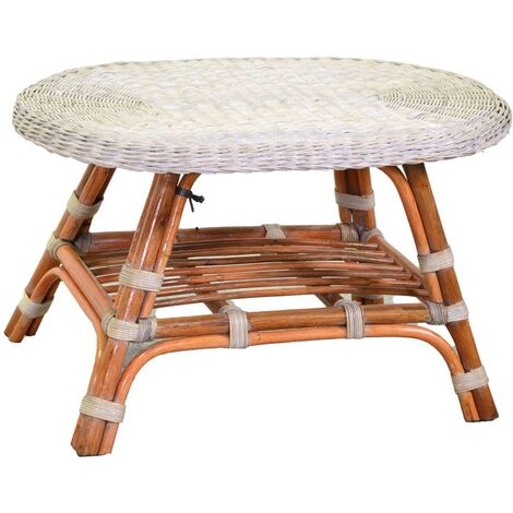 Tavolino da giardino 50x60h cm in rattan - Matra