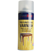 Plasti-kote Varnish Spray Clear Satin 400ml PKT592