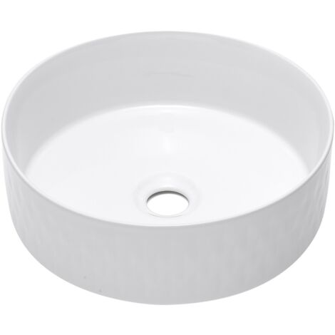 Swiss Aqua Technologies Bacino da appoggio Infinitio 36 x 36 x 12 cm senza troppopieno, bianco lucido (SATINF3636)