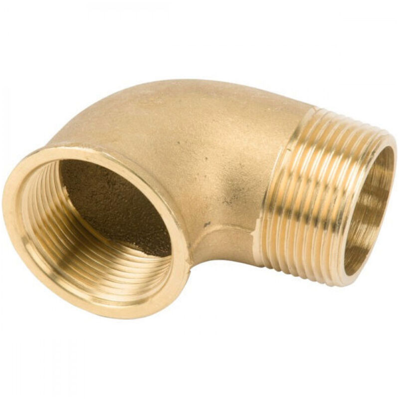 Raccord En Laiton Coudé 90° Femelle / Femelle 1''1/2