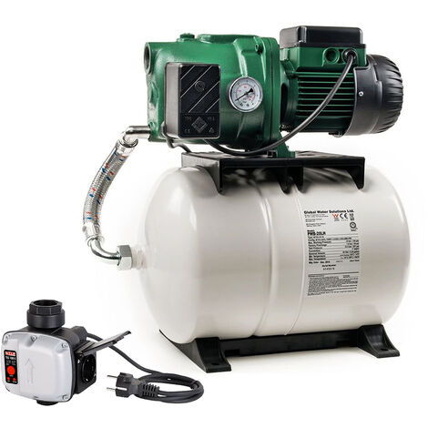 Pompe de surface DAB Aquajet 102/20 M – Débit 20m³/h – Hauteur de refoulement max 36m – Protection contre fonctionnement à sec
