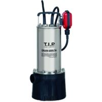 T.I.P. – Pompe immergée 6000 L/h 950W – Hauteur de refoulement 34 m – Débit rapide pour chantiers et caves – Avec flotteur