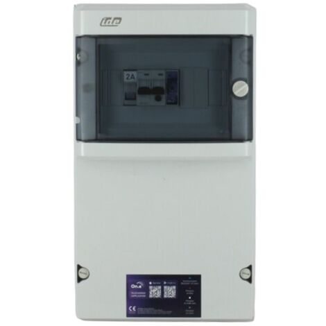 Coffret de filtration piscine 4/6,3 A – Transformateur 100 VA – Indice de protection IP55 – Fabriqué en France – Wa Conception
