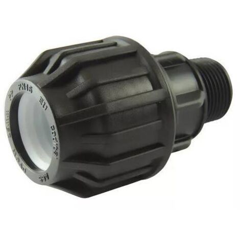 Raccord PE compression - Adaptateur mâle PE Compression Codital Ø40-1''1/4 de Codital