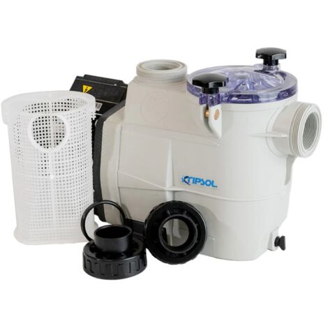 Kripsol – Pompe pour piscine 26m³/h – Moteur IE2 silencieux – Turbine Noryl insensible à la corrosion – Compatible eau salée – Usage jusqu'à 177m³