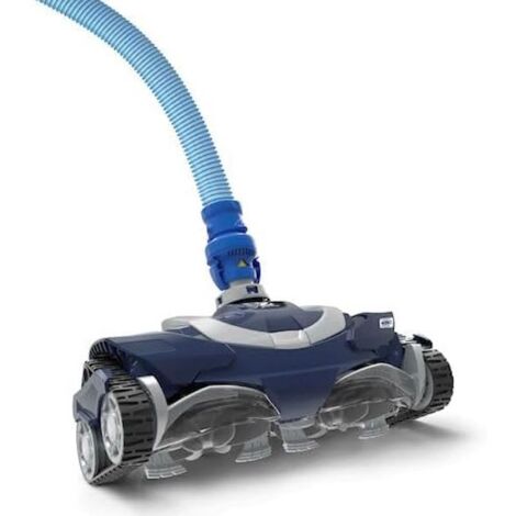 Zodiac – Robot piscine hydraulique – Nettoyage fond et parois – Pour piscine enterrée et hors-sol – Longueur tuyau 12m – Puissance 0,75 CV