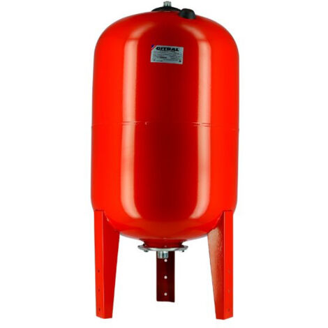 Gitral – Réservoir eau froide 100L – Pression maximale 10 bar – Réservoir vertical sur pieds pour installations de pompage
