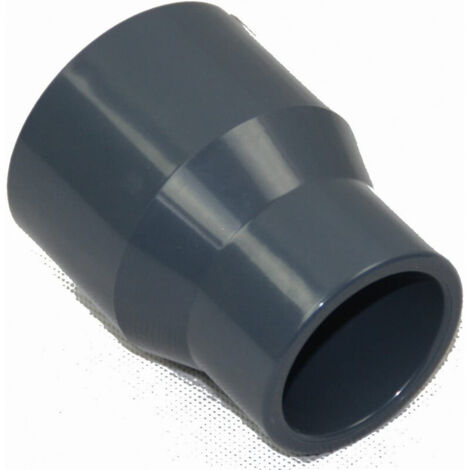 Réduction PVC Pression 63/50 Mm - Raccord Incorporé Nicoll, Pour Réseau Eau Froide, Gain De Place, Certifié NF & ACS - 6