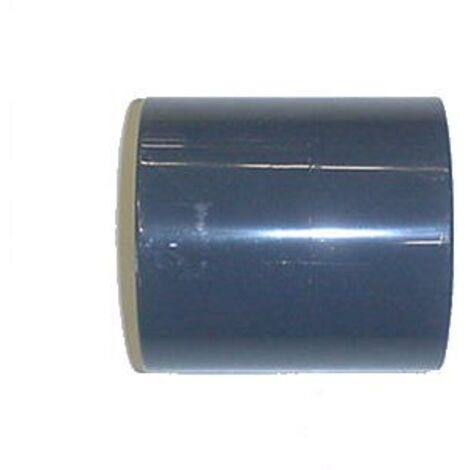 Aqualux – Raccord PVC pression femelle – À coller – Diamètre 50 mm – Pour installations en milieu humide – Compatible avec tuyaux PVC