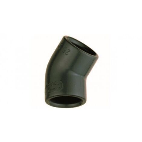 Coude 45° femelle à coller - Diamètre: 32 mm