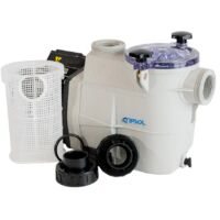 Kripsol – Pompe pour piscine 1 CV – Débit max 15,4 m3/h – Compatible eau de mer et traitement au sel – Panier préfiltre grande capacité