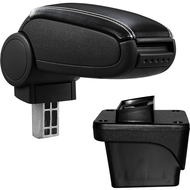 Funda de volante en cuero negro compatible con Peugeot 307 308